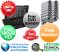 H.264 Complete 16 Camera Video Security Camera System - iPhone, Android, Blackberry, Google Phone...