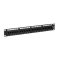 ICMPP24CP6 Patch Panel, CAT 6, Feed-Thru 24-P, 1RMS