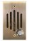IU-0232P Antique Brass Single Gang Panasonic Front Door Intercom