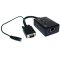 KD-CVARX Key Digital VGA/Component & Audio Via CAT5e/6 Extenders (Includes Receiver RX)