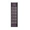 KP-26TI Essex Thinline 2x6 Black Illuminated Overlay