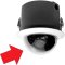 Pelco LD5F-1 In-ceiling Mount Clear Dome for Spectra IV