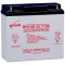 NP18-12B 12 Volt 17.2 Ah Sealed Rechargeable, Non- Spillable Lead-Acid Battery with Bolt Connecto...