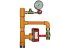 RD13-100-0 Potter 1 Inch Sprinkler Riser Without Check Valve