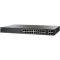 Web-Smart 24-port PoE 10/100BASE-TX and 2-port combo Gigabit SFP Ethernet Switch 