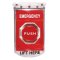 SS-2012E STI Stopper® Station with Bopper Stopper® Cover, Emergency Label