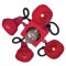 Wheelock Series STH Cluster Speaker with Two STH-15SR Horns and One DC-MAX-X Strobe Mounted to a ...