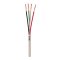 51112-45-01 Coleman Cable 500'' 22/4 Stranded Unshielded Alarm Wire - Pull Box - White