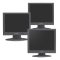UML-170-90 BOSCH 17-INCH COLOR LCD MONITOR, 1280 x 1024 RESOLUTION, VGA, CVBS, 120/230VAC, 50/60 ...