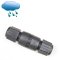 RJ45 Outdoor Waterproof Coupler, Female to Female, Shielded, Field Installable