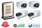 GeoVision NVR Lite 4 IP Camera System Package - 2 1.3MP MEGAPIXEL High Definition H.264 Color Min...