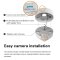 Digital Watchdog DWC-PVX20WATW MEGApix 20MP User-Configurable Multi-Sensor Vandal Dome IP Camera,...