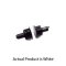GRI 194-12-W 1" Steel Door Recessed Switch Set, White, Standard Gap