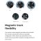 Digital Watchdog DWC-PVX20WATW MEGApix 20MP User-Configurable Multi-Sensor Vandal Dome IP Camera,...