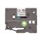 Brother HSE221 Black on White Heat Shrink Tubing Tape 8 mm