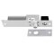 1291AH-WDDDB SDC Spacesaver Bolt Locks, Failsecure 12/24VDC, Dull Brass, Mechanical Door Position...