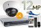 8 CH NVR with 4 4K 12MP Dome Cameras 4K Kit for Business Professional Grade FREE 1TB Hard Drive