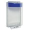 13020NB STI Universal Stopper® with Horn, Flush, No Label, Blue
