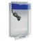 13030NB STI Universal Stopper® with Horn & Remote, Flush, No Label, Blue