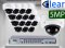 16 CH NVR with (16) DX9 5 Megapixel, 3.3-12mm Varifocal Lens, 30m IR, H.265, CVBS (BNC) Optional,...