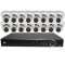16 HD 1.3 Megapixel IR Dome NVR Kit for Business Professional Grade