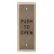 25/3-DP Camden All-Active Narrow Switch, 'Push to Open', Black Graphics, DPDT Switch Instead of S...