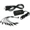 8 Camera Power Supply: 12VDC 5000 mA with 2.1 mm plugs Power Adapter