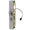 Door Electrified Deadlatch, Monitored, 1-1/8" Backset, 4-5/8" Radius Strike, Dark Bronze Anodized Faceplate, For Aluminum Door