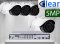 8 CH XVR with (4) CX9 5 Megapixel, 3.3-12mm Varifocal Lens, 30m IR, H.265, CVBS (BNC) Optional, A...