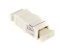 OptiSPEED SC Simplex Flangeless Adapter, Beige, Single Pack