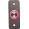 6620E Dynalock Narrow “Exit” Faceplate, Halo Lighted Piezo Rex Pushbutton