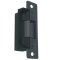 Door Electric Strike, Standard/Fail Secure, 24 Volt DC, Black Anodized, With 4-7/8" Flat Faceplat...