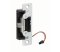 Door Electric Strike, Fail Safe/Fail Secure, Monitored, 12/24 Volt AC/DC, Clear Anodized, With 4-...