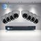 8 Ch NVR & 8 (4MP) HD Megapixel IR Dome Kit for Business Professional Grade W/PoE