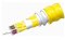 Plenum Distribution Cable, Interlocking Aluminum Armored with Plenum Jacket, 12 Fiber single-unit...
