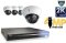 4 CH DVR with 4 HD 4MP Dome Cameras HD Kit for Business Professional Grade FREE 1TB Hard Drive