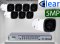 16 CH XVR with (8) CX8 5 Megapixel, 3.6mm Lens, 20m IR, H.265, CVBS (BNC) Optional, Analog Bullet...