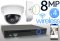 Wireless 8MP IP Mini Dome (4) Camera Kit