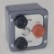 CI-3BXL Camden Exterior Use - 3 Push Button Control Stations As Above With Key Lockout