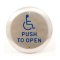 40/1-WT Camden All-Active 4 1/2" Round, Blank, No Graphics, With Weather Tight Resistant