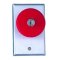CM-6030 Camden Locking Pushbutton Switch, Red, Push To Lock, Key To Release, N/O, Maintained