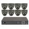 8 HD 1080P Security Dome & HD-CVI DVR Kit for Business Professional Grade