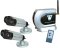CW5702 2.4 GHZ wireless security system, color camera, with audio and lens, USB DVR 4 channel rec...