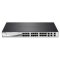 DES-1210-28P 28-port Web Smart PoE Switch with 24 10/100 ports and 4 Gigabit ports (2 UTP and 2 Combo UTP/SFP)