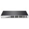 DES-1210-28P 28-port Web Smart PoE Switch with 24 10/100 ports and 4 Gigabit ports (2 UTP and 2 C...