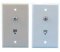 32-1324 AIM PHONE/VIDEO WALLPLATE