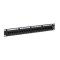 ICMPP24CP6 Patch Panel, CAT 6, Feed-Thru 24-P, 1RMS