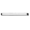 Door Concealed Vertical Rod Exit Device, Narrow Stile, Silent Electrification Latch Retraction, 48" Opening Width, Clear Anodized Pushbar, For Aluminum Door