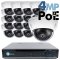 4MP IP PoE 16 Dome Camera Kit (IP2728)