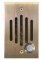IU-0232P Antique Brass Single Gang Panasonic Front Door Intercom